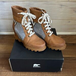 Sorel Joan of Arctic Wedge III Lexie Winter Booties- size 7-NWT